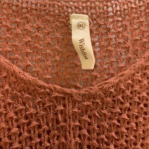 Vici Sweaters - Laid back knit sweater in ginger/brown Vici Sweaters - Laid back knit sweater in ginger/brown